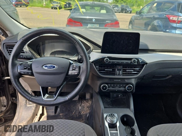 2021 Ford Escape SE with VIN 1FMCU9G6XMUA48017, listed as a IAAI auction lot 42786318 with 107,770 mi miles and . Bid and sale history available at DreamBid. Image 18.