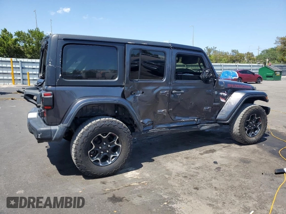 2020 Jeep Wrangler Unlimited Rubicon with VIN 1C4HJXFN6LW253546, listed as a Copart auction lot 53378095 with 71,826 mi miles and Clean Title. Bid and sale history available at carsss.com. Image 3.
