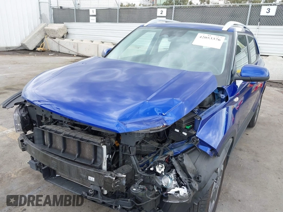2023 Hyundai Venue SEL with VIN KMHRC8A37PU236438, listed as a IAAI auction lot 42053376 with 48,859 mi miles and . Bid and sale history available at DreamBid. Image 6.