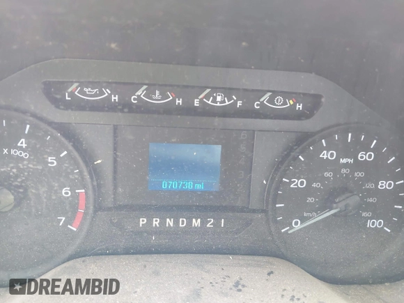 2019 Ford Super Duty F-250 SRW XL with VIN 1FDBF2A69KED44630, listed as a IAAI auction lot 42127168 with 70,738 mi miles. Bid and sale history available at carsss.com. Image 7.
