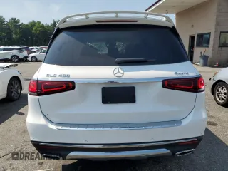 2021 Mercedes-Benz GLS 450 with VIN 4JGFF5KE5MA530216, listed as a Copart auction lot 58263894 with 30,972 mi miles and Salvage Title. Bid and sale history available at DreamBid. Image 6.