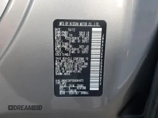 2013 Nissan Quest SV with VIN JN8AE2KP3D9064972, listed as a Copart auction lot 48404305 with 83,205 mi miles and Salvage title. Bid and sale history available at DreamBid. Image 14.