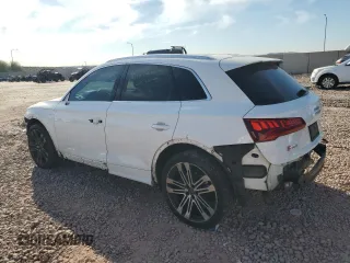 2018 Audi SQ5 Premium Plus with VIN WA1A4AFYXJ2188005, listed as a Copart auction lot 83885194 with 90,898 mi miles and Salvage Title. Bid and sale history available at DreamBid. Image 2.