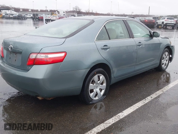2007 Toyota Camry CE with VIN 4T1BE46K97U699024, listed as a IAAI auction lot 41811098 with 97,560 mi miles and . Bid and sale history available at DreamBid. Image 4.