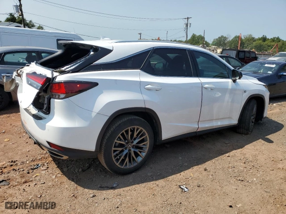 2020 Lexus RX with VIN 2T2YZMDA8LC224917, listed as a Copart auction lot 68806744 with 9,881 mi miles and Salvage Title. Bid and sale history available at carsss.com. Image 3.