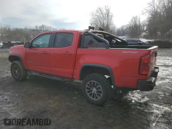 2018 Chevrolet Colorado 4WD ZR2 with VIN 1GCGTEEN8J1102830, listed as a Copart auction lot 46324645 with 83,874 mi miles and Salvage Title. Bid and sale history available at carsss.com. Image 2.