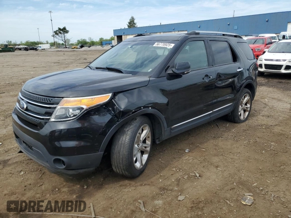 2015 Ford Explorer Limited z VIN 1FM5K8F89FGA20819, wystawiony jako Copart lot #56778925 z przebiegiem 227 741 mil mil oraz Czysty tytuł • Clean title. Historia ofert i sprzedaży dostępna na DreamBid. Obrazek 1.