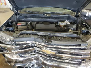 2021 Chevrolet Silverado 1500 LTZ with VIN 1GCUYGED1MZ220280, listed as a Copart auction lot 55361055 with 33,805 mi miles and Salvage Title. Bid and sale history available at DreamBid. Image 11.