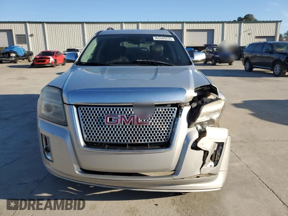 2013 GMC Terrain Denali with VIN 2GKFLYE38D6352599, listed as a Copart auction lot 42689235 with 216,280 mi miles and Salvage Title. Bid and sale history available at DreamBid. Image 5.