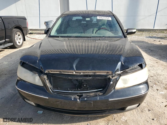 2008 Hyundai Azera Limited with VIN KMHFC46F18A310096, listed as a Copart auction lot 84622264 with 65,139 mi miles and Non Repairable. Bid and sale history available at carsss.com. Image 5.