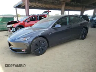 2024 Tesla Model 3 with VIN 5YJ3E1EAXRF782571, listed as a Copart auction lot 50253805 with 3,626 mi miles and Salvage Title. Bid and sale history available at carsss.com. Image 1.