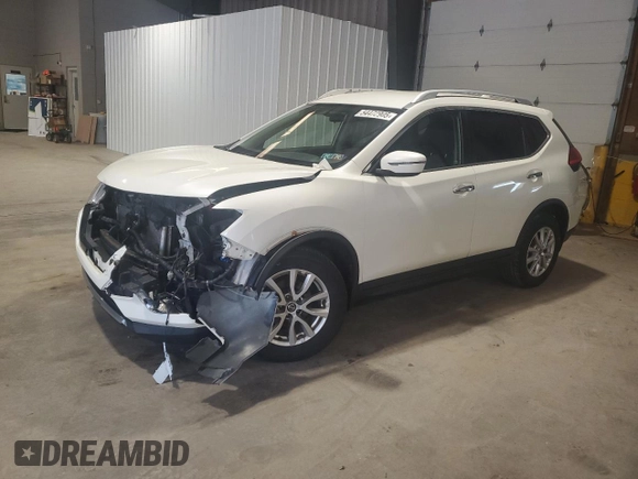 2017 Nissan Rogue SV with VIN KNMAT2MV5HP598196, listed as a Copart auction lot 54472905 with 97,012 mi miles and Salvage Title. Bid and sale history available at carsss.com. Image 1.