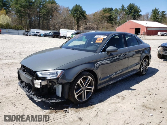 2018 Audi A3 Sedan Premium Plus with VIN WAUJ8GFF4J1012145, listed as a Copart auction lot 52638154 with 72,270 mi miles. Bid and sale history available at carsss.com. Image 1.