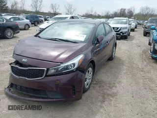2017 Kia Forte LX with VIN 3KPFK4A76HE044840, listed as a IAAI auction lot 42057976 with 64,191 mi miles. Bid and sale history available at carsss.com. Image 18.