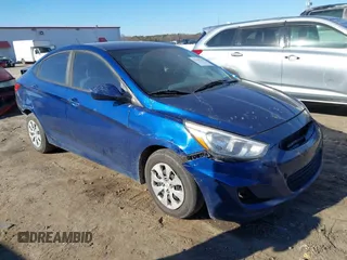 2017 Hyundai Accent SE with VIN KMHCT4AE4HU316264, listed as a IAAI auction lot 41437326 with 165,865 mi miles. Bid and sale history available at carsss.com. Image 1.