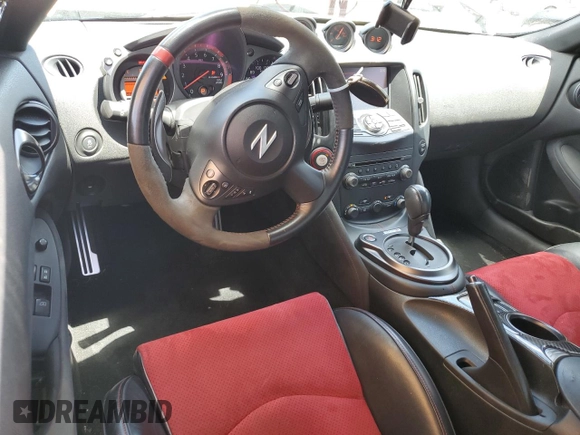 2016 Nissan 370Z NISMO Tech with VIN JN1AZ4EH2GM935087, listed as a Copart auction lot 58222714 with 41,088 mi miles and Salvage Title. Bid and sale history available at carsss.com. Image 8.