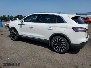 2021 Lincoln Nautilus Black Label with VIN 2LMPJ9JP8MBL16617, listed as a Copart auction lot 59428643 with 16,314 mi miles. Bid and sale history available at carsss.com. Image 2.