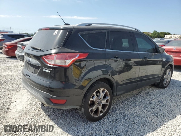 2014 Ford Escape Titanium with VIN 1FMCU0JX6EUA43265, listed as a Copart auction lot 48968585 with 0 mi miles and Clean Title. Bid and sale history available at carsss.com. Image 3.