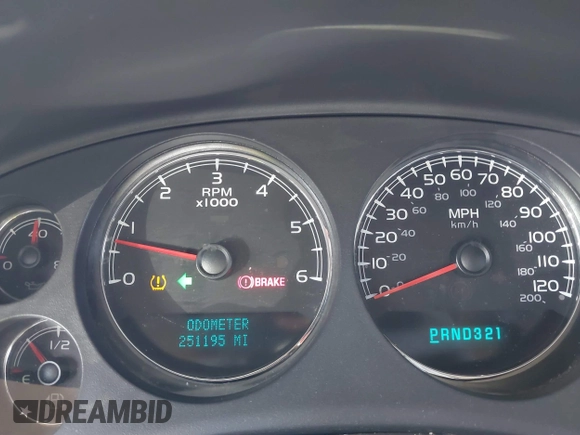 2007 Chevrolet Tahoe LS with VIN 1GNFC13C87R308432, listed as a IAAI auction lot 41740545 with 251,195 mi miles and . Bid and sale history available at DreamBid. Image 7.