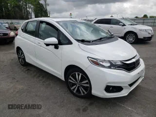 2018 Honda Fit EX with VIN 3HGGK5H85JM701259, listed as a Copart auction lot 51614605 with 38,615 mi miles and Salvage title. Bid and sale history available at DreamBid. Image 4.