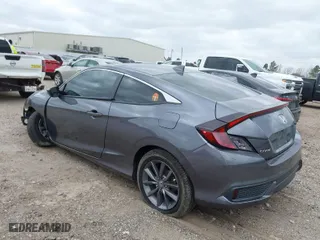 2020 Honda Civic Coupe EX with VIN 2HGFC3B34LH350839, listed as a IAAI auction lot 41754163 with 81,908 mi miles. Bid and sale history available at carsss.com. Image 3.
