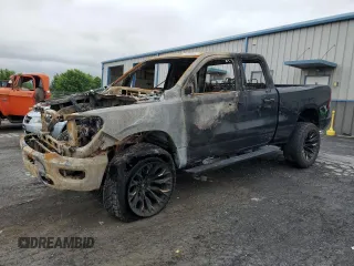 2020 Ram 1500 Big Horn with VIN 1C6SRFBTXLN364479, listed as a Copart auction lot 60988625 with Not provided miles and Salvage title. Bid and sale history available at DreamBid. Image 1.