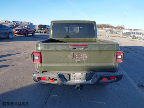 2022 Jeep Gladiator Mojave with VIN 1C6JJTEG7NL172628, listed as a IAAI auction lot 41429135 with 44,209 mi miles. Bid and sale history available at carsss.com. Image 17.