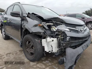 2015 Toyota RAV4 LE with VIN 2T3BFREVXFW277470, listed as a IAAI auction lot 42063725 with 119,122 mi miles. Bid and sale history available at carsss.com. Image 6.