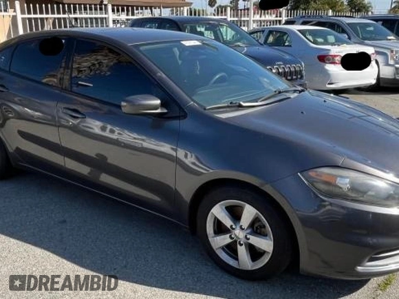 2016 Dodge Dart SXT with VIN 1C3CDFBB8GD652956, listed as a Copart auction lot 48439235 with 73,105 mi miles and Clean Title. Bid and sale history available at carsss.com. Image 1.