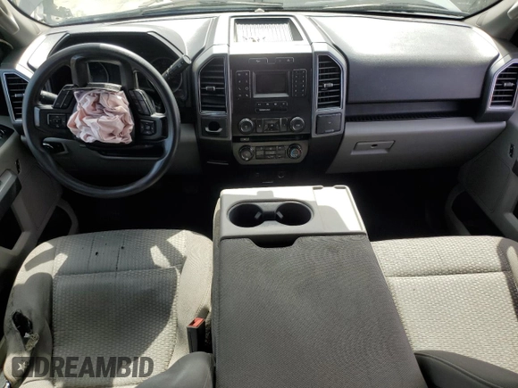 2018 Ford F-150 XL with VIN 1FTEW1CB1JKD84898, listed as a Copart auction lot 47862585 with 160,891 mi miles and Salvage Title. Bid and sale history available at carsss.com. Image 8.