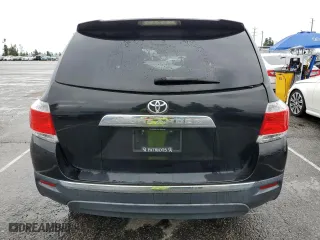 2011 Toyota Highlander with VIN 5TDZA3EH1BS016096, listed as a Copart auction lot 48764265 with 84,555 mi miles and Salvage Title. Bid and sale history available at carsss.com. Image 6.