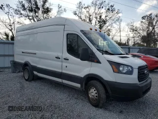 2019 Ford Transit with VIN 1FTWS4XM6KKA39266, listed as a Copart auction lot 86331414 with 117,882 mi miles and Salvage Title. Bid and sale history available at DreamBid. Image 4.