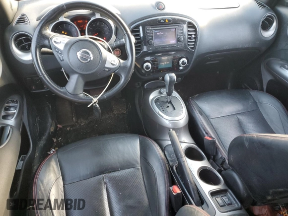 2013 Nissan Juke SL z VIN JN8AF5MV1DT208869, wystawiony jako Copart lot #82788494 z przebiegiem Nie podano mil oraz Szkoda całkowita • Salvage title. Historia ofert i sprzedaży dostępna na DreamBid. Obrazek 8.