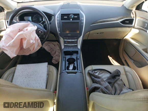2015 Lincoln MKZ Hybrid with VIN 3LN6L2LU1FR622428, listed as a Copart auction lot 44605155 with 109,013 mi miles and Salvage Title. Bid and sale history available at DreamBid. Image 8.