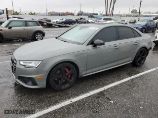 2019 Audi S4 Premium Plus with VIN WAUB4AF41KA074437, listed as a Copart auction lot 44713143 with 35,370 mi miles. Bid and sale history available at carsss.com. Image 1.