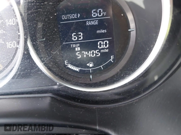 2016 Mazda CX-5 Sport with VIN JM3KE4BY8G0785812, listed as a IAAI auction lot 42324083 with 57,405 mi miles and . Bid and sale history available at DreamBid. Image 15.
