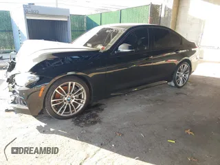 2017 BMW 3 Series 340i xDrive with VIN WBA8B7C36HA189994, listed as a IAAI auction lot 41090133 with 107,374 mi miles. Bid and sale history available at carsss.com. Image 18.