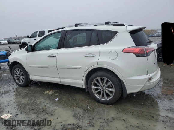 2017 Toyota RAV4 Limited with VIN 2T3YFREV2HW315576, listed as a Copart auction lot 85927634 with 126,617 mi miles and Salvage Title. Bid and sale history available at DreamBid. Image 2.