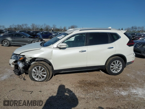 2020 Nissan Rogue S with VIN 5N1AT2MV5LC791184, listed as a IAAI auction lot 41341151 with 55,007 mi miles. Bid and sale history available at carsss.com. Image 14.
