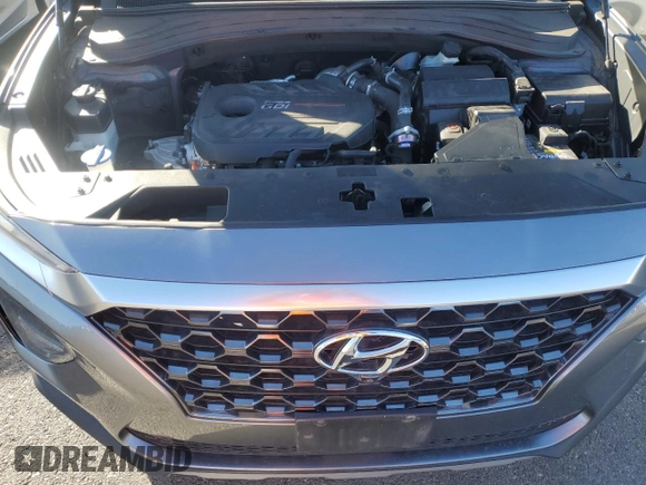 2019 Hyundai Santa Fe Ultimate with VIN 5NMS5CAA2KH059265, listed as a Copart auction lot 48357665 with 5,312 mi miles and Salvage Title. Bid and sale history available at carsss.com. Image 12.