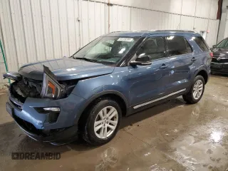 2018 Ford Explorer XLT z VIN 1FM5K8DH7JGC61449, wystawiony jako Copart lot #54128295 z przebiegiem 99 107 mil mil oraz Czysty tytuł • Clean title. Historia ofert i sprzedaży dostępna na DreamBid. Obrazek 1.
