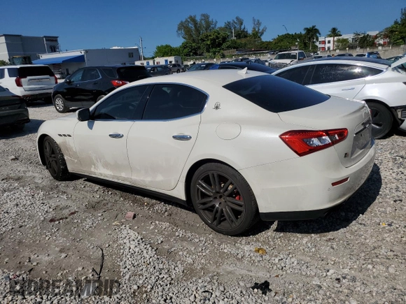 2015 Maserati Ghibli S Q4 z VIN ZAM57RTA5F1147830, wystawiony jako Copart lot #57204205 z przebiegiem 89 828 mil mil oraz Tytuł czysty. Historia ofert i sprzedaży dostępna na DreamBid. Obrazek 2.