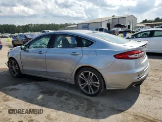 2020 Ford Fusion Titanium with VIN 3FA6P0D97LR138594, listed as a Copart auction lot 57755565 with Not provided miles and Clean title. Bid and sale history available at DreamBid. Image 2.