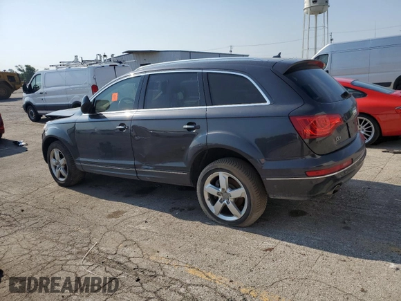 2014 Audi Q7 Premium with VIN WA1CMAFE7ED011520, listed as a Copart auction lot 63912315 with 131,218 mi miles and Clean title. Bid and sale history available at DreamBid. Image 2.