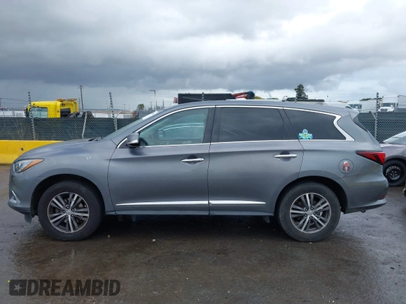 2018 Infiniti QX60 with VIN 5N1DL0MM9JC524006, listed as a IAAI auction lot 41808831 with 152,000 mi miles and . Bid and sale history available at DreamBid. Image 14.