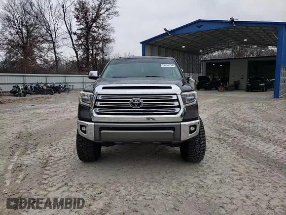 2018 Toyota Tundra SR5 with VIN 5TFAW5F15JX742032, listed as a Copart auction lot 83855754 with 82,476 mi miles and Salvage title. Bid and sale history available at DreamBid. Image 10.