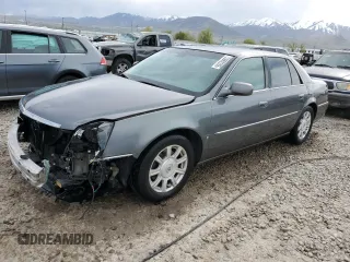 2008 Cadillac DTS 1SC z VIN 1G6KD57Y58U117294, wystawiony jako Copart lot #53862205 z przebiegiem 116 667 mil mil oraz Szkoda całkowita • Salvage title. Historia ofert i sprzedaży dostępna na DreamBid. Obrazek 1.