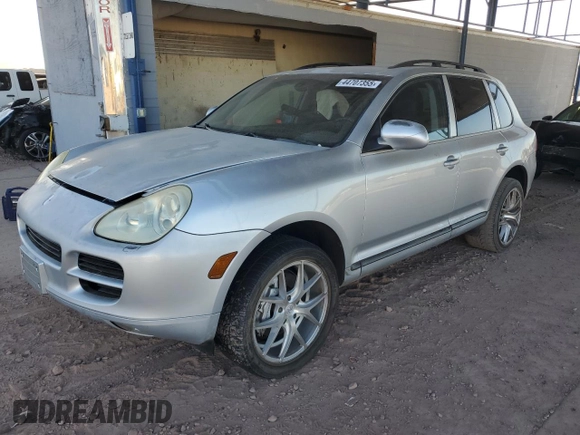2005 Porsche Cayenne S with VIN WP1AB29P45LA60961, listed as a Copart auction lot 44707355 with 173,761 mi miles and Clean Title. Bid and sale history available at carsss.com. Image 1.