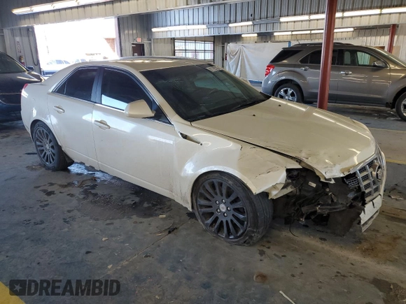 2012 Cadillac CTS Premium with VIN 1G6DS5E39C0150157, listed as a Copart auction lot 87795735 with 127,225 mi miles and Salvage Title. Bid and sale history available at DreamBid. Image 4.