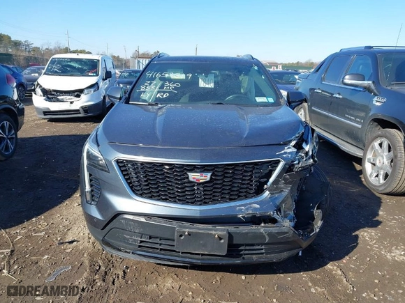 2020 Cadillac XT4 AWD Sport with VIN 1GYFZFR48LF122626, listed as a IAAI auction lot 41652219 with NaN miles. Bid and sale history available at carsss.com. Image 12.